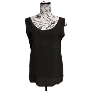 Vintage COCOON Chocolate Brown Silk Satin Blouse Normcore Forest Granola Girl L